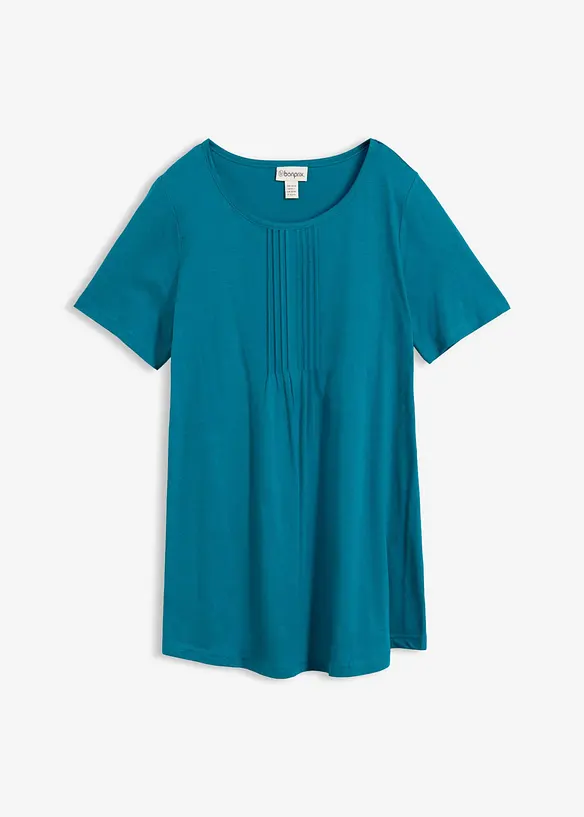 T-shirt svasata a maniche corte, bonprix
