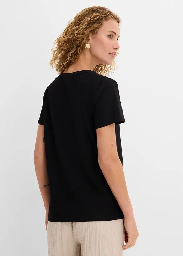 Maglia con scollo particolare, bonprix