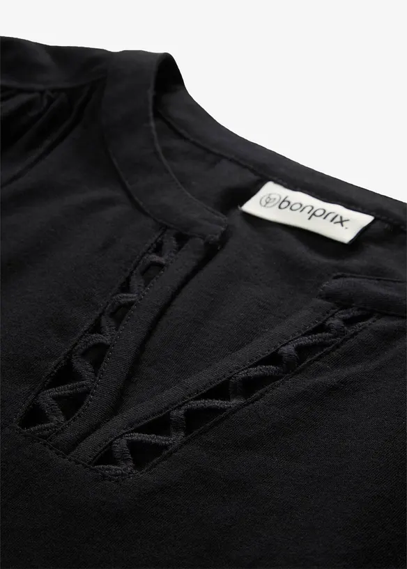 Maglia con scollo particolare, bonprix