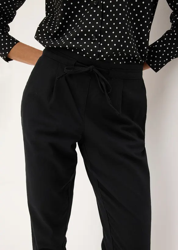 Pantaloni in misto lino, bonprix