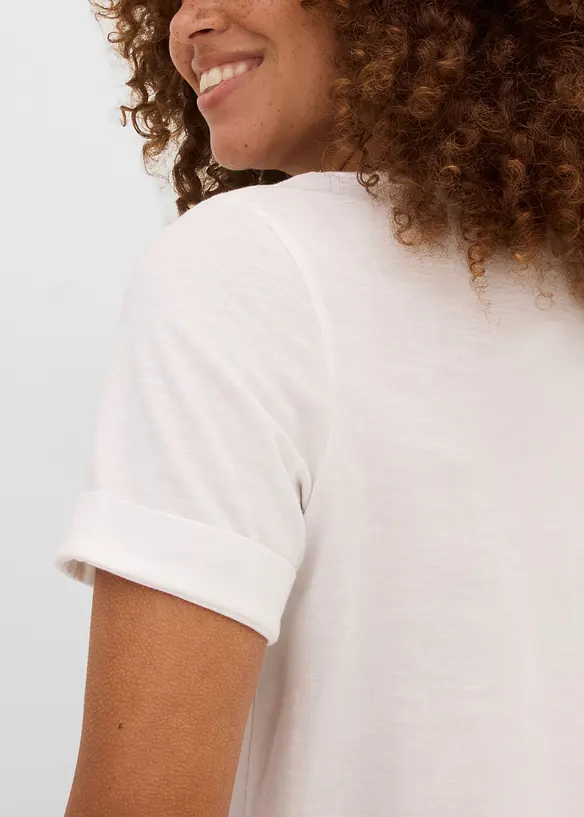 T-shirt in puro cotone biologico, bonprix