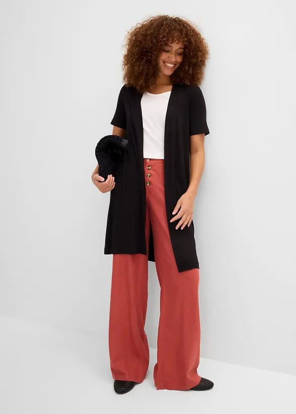 Cardigan in maglina di morbida viscosa, bonprix