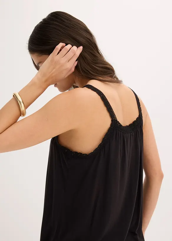 Top in viscosa fluente, bonprix