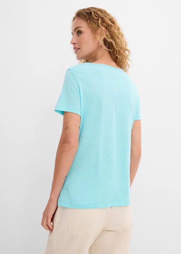 T-shirt in puro cotone, bonprix