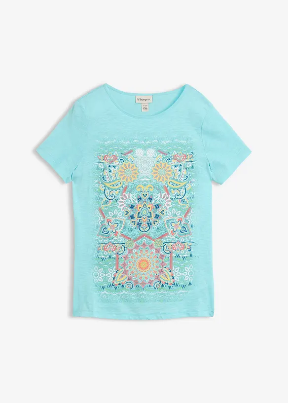 T-shirt in puro cotone, bonprix