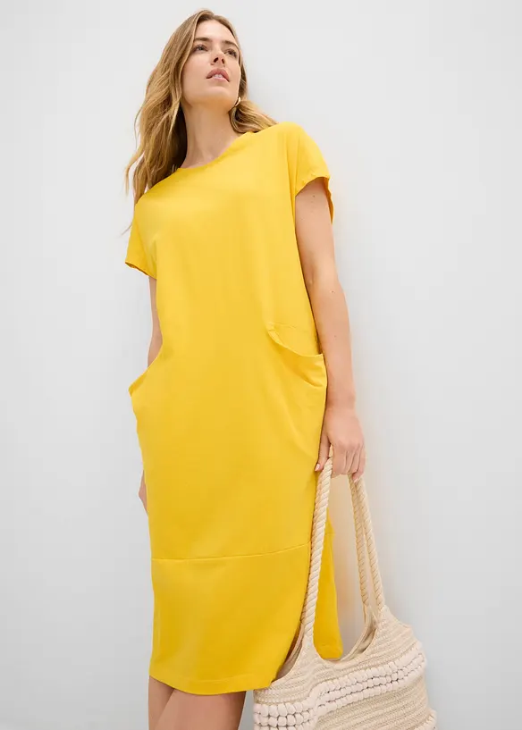 Abito di jersey con tasche, bonprix
