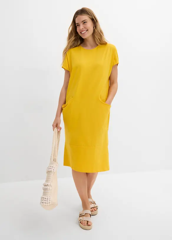 Abito di jersey con tasche, bonprix