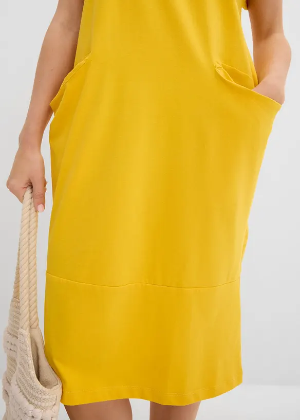 Abito di jersey con tasche, bonprix