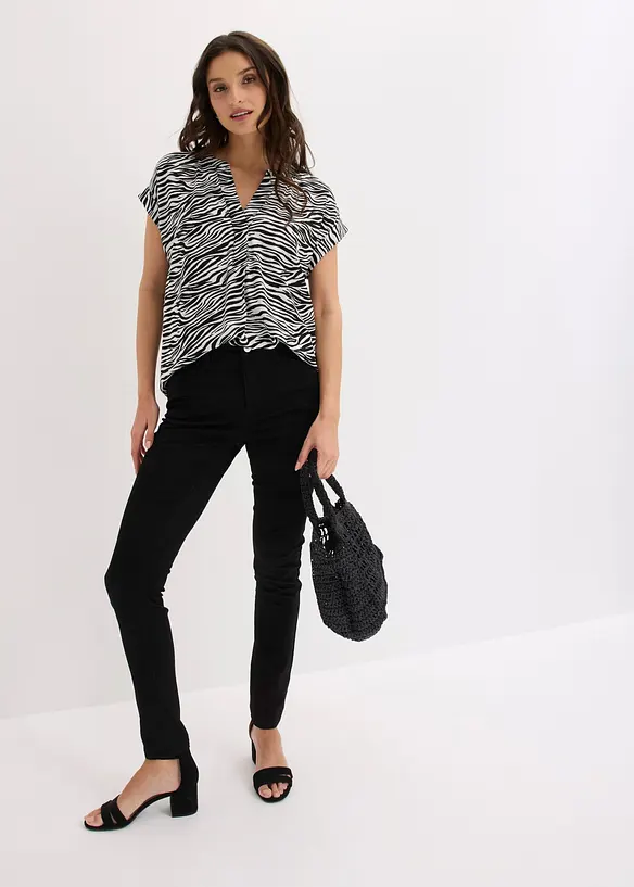 Blusa in pura viscosa, bonprix