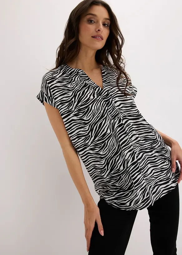 Blusa in pura viscosa, bonprix