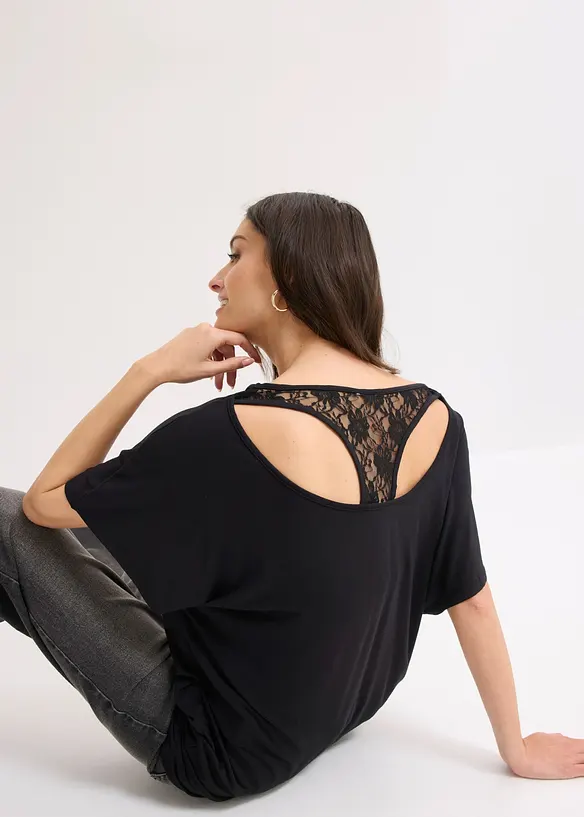 Maglia in misto viscosa, bonprix