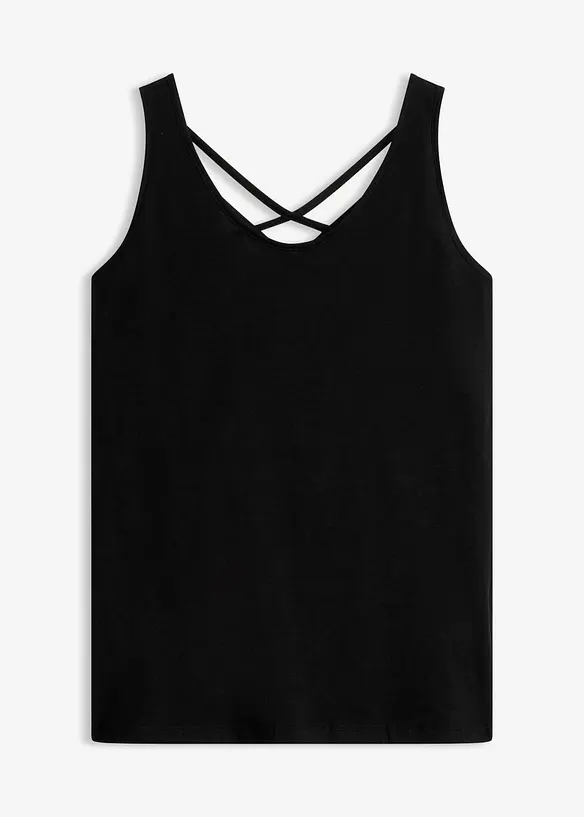 Top in jersey in puro cotone biologico, bonprix