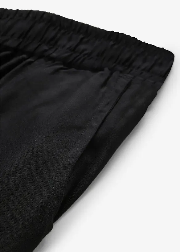 Pinocchietti in viscosa con comodo elastico in vita, bonprix
