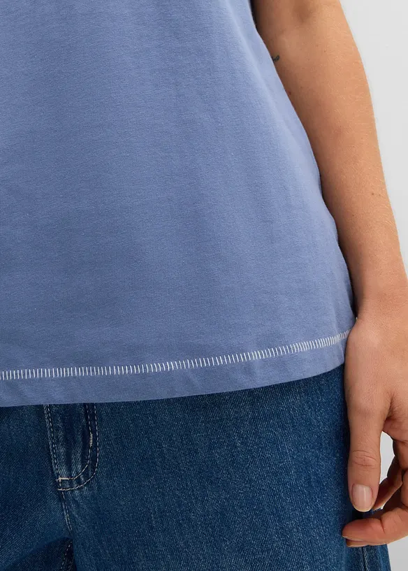 T-shirt in puro cotone, bonprix