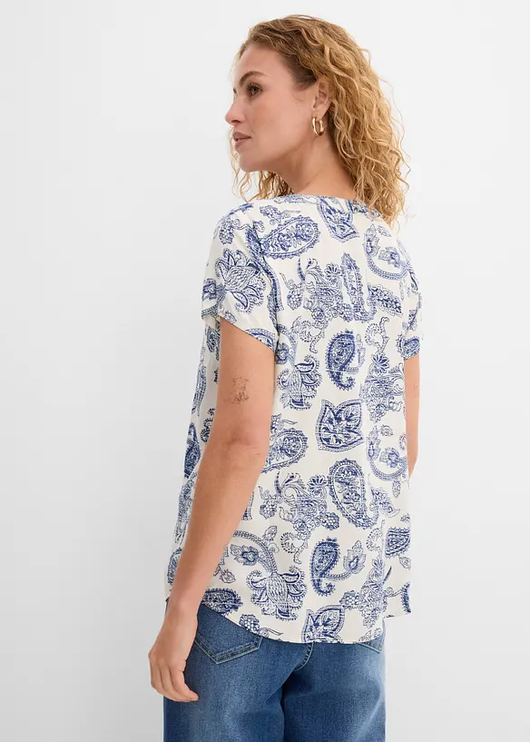 Blusa a maniche corte, bonprix