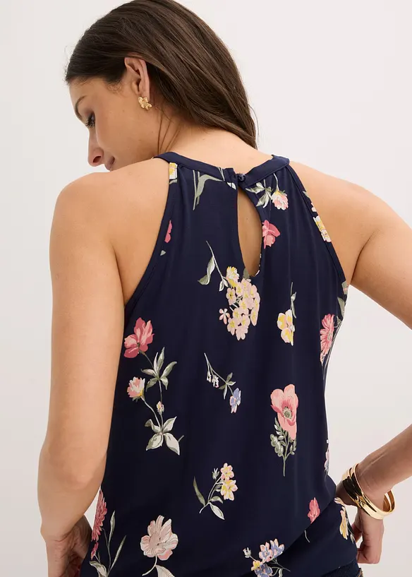 Top in misto viscosa, bonprix