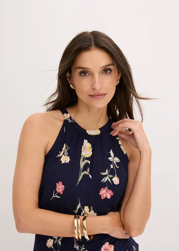 Top in misto viscosa, bonprix