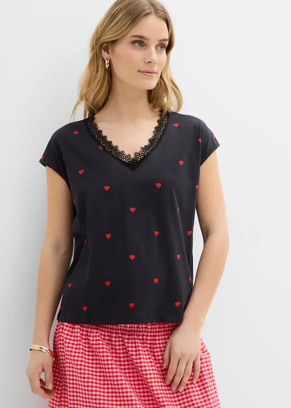 Maglia in puro cotone, bonprix