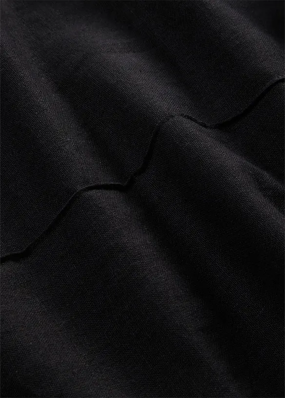 Pantaloni a palazzo in misto lino e viscosa leggero, bonprix