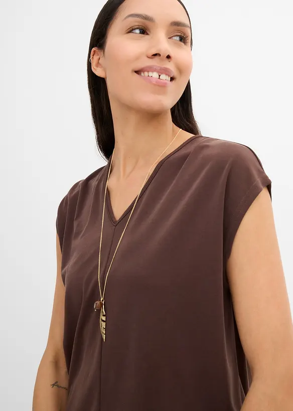 Maglia in piquet di viscosa, bonprix