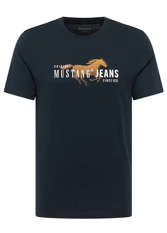 T-shirt Alex Mustang in puro cotone biologico, Mustang Jeans