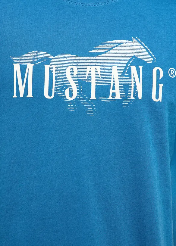T-shirt Mustang Austin in puro cotone biologico, Mustang Jeans