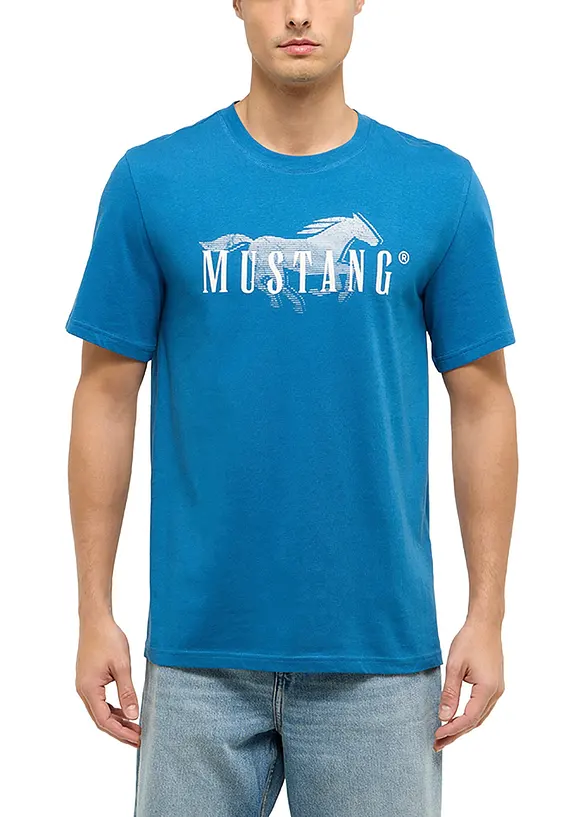 T-shirt Mustang Austin in puro cotone biologico, Mustang Jeans