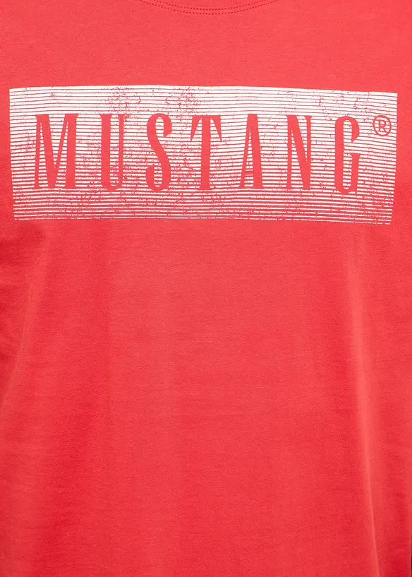 T-shirt Mustang Austin in puro cotone biologico, Mustang Jeans