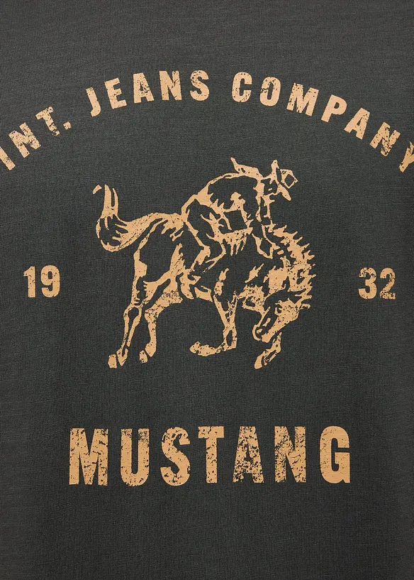 T-shirt Mustang Austin in puro cotone, Mustang Jeans