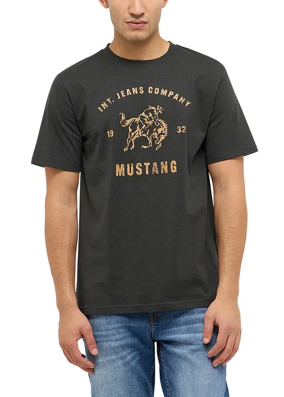 T-shirt Mustang Austin in puro cotone, Mustang Jeans