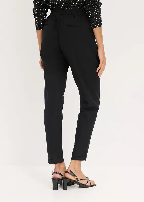 Pantaloni in misto lino, bonprix