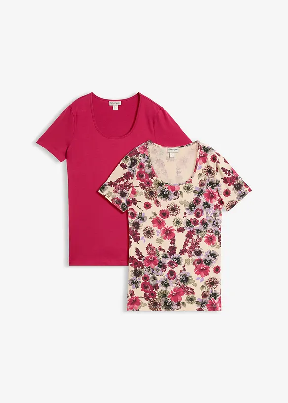 T-shirt (pacco da 2), bonprix