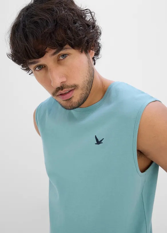 Canotta in puro cotone biologico (pacco da 2), bonprix