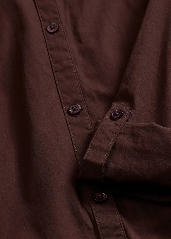 Abito chemisier in popeline di cotone, bonprix