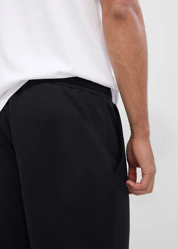 Bermuda in felpa loose fit (pacco da 2), bonprix