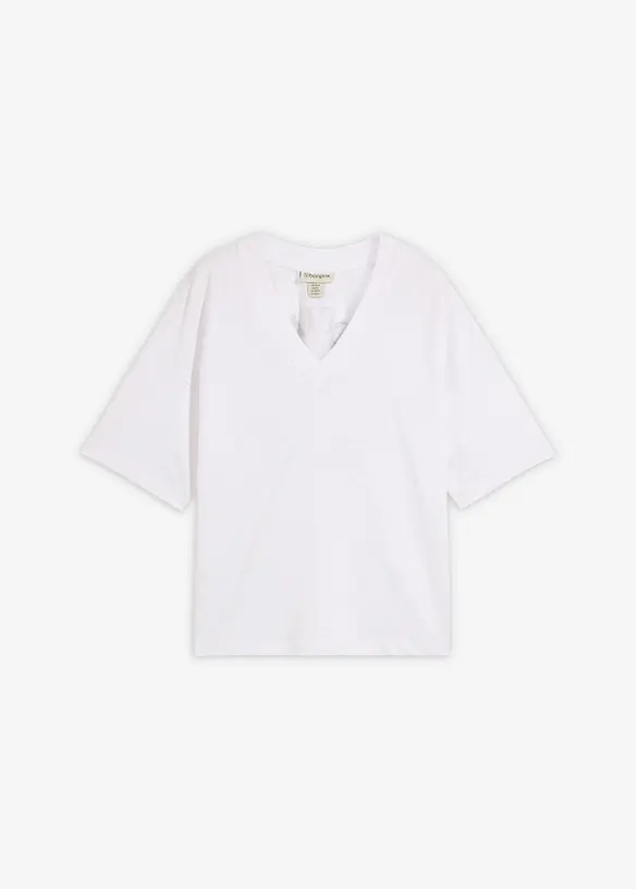 T-shirt oversize in puro cotone biologico, bonprix