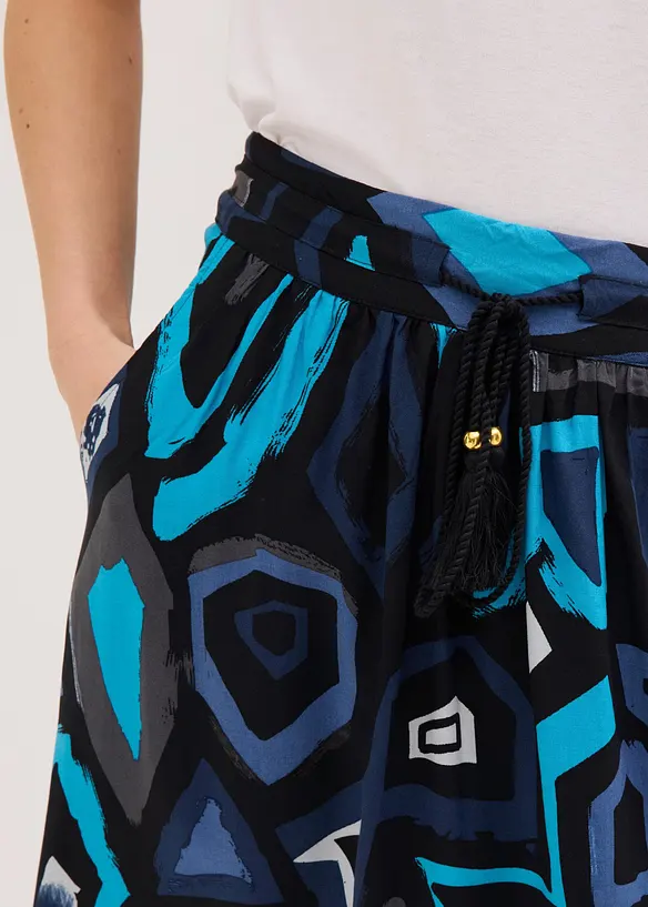 Gonna lunga in viscosa fluida, bonprix