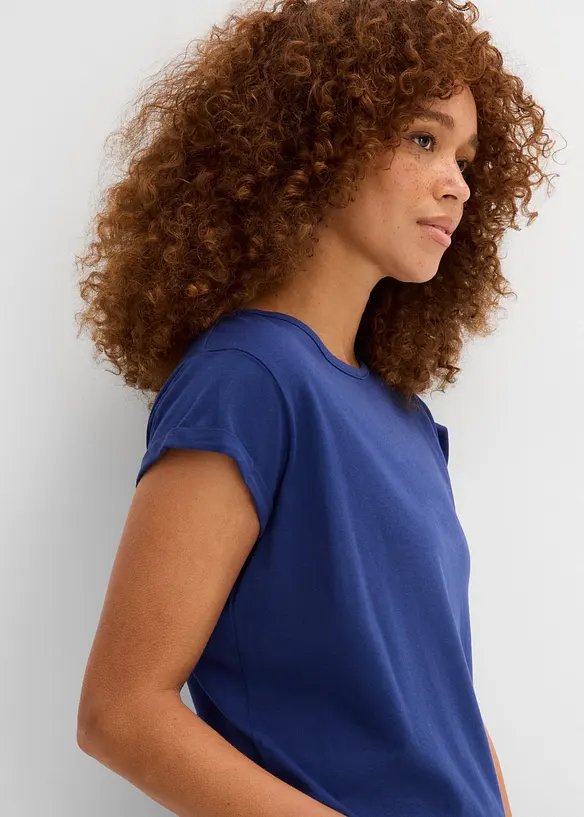 T-shirt in puro cotone, bonprix