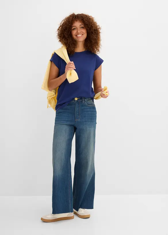 T-shirt in puro cotone, bonprix