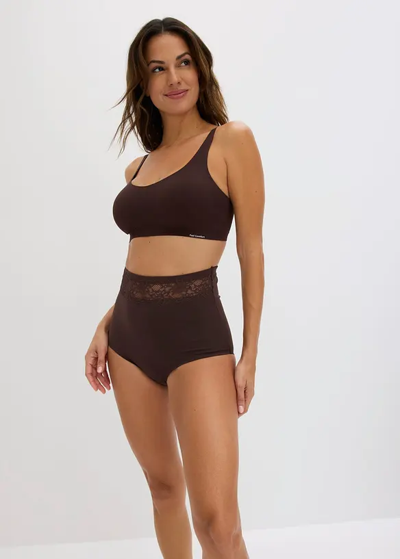 Culotte con effetto modellante leggero (pacco da 2), bonprix