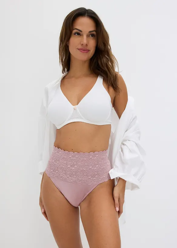 Perizoma con effetto modellante medio (pacco da 2), bonprix