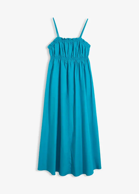 Abito con spalline in puro cotone biologico, bonprix