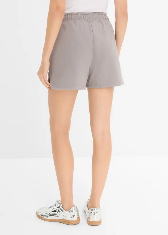 Shorts in felpa di puro cotone biologico, bonprix