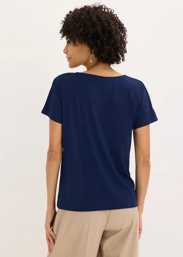 Maglia con anello decorativo, bonprix