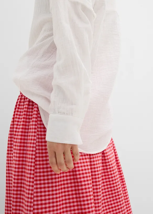 Camicia oversize in mussola leggera, bonprix