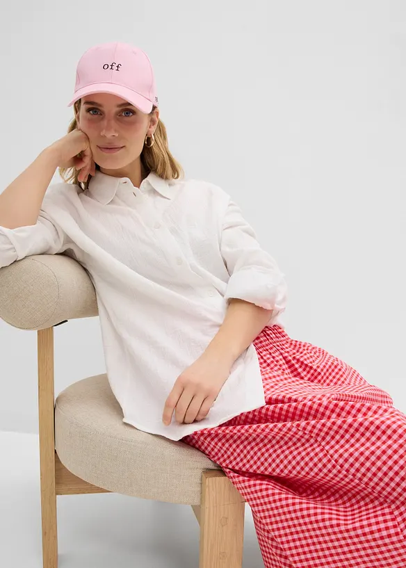 Camicia oversize in mussola leggera, bonprix