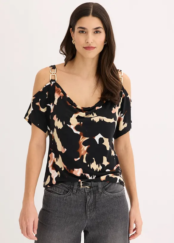 Maglia con cut-out, bonprix