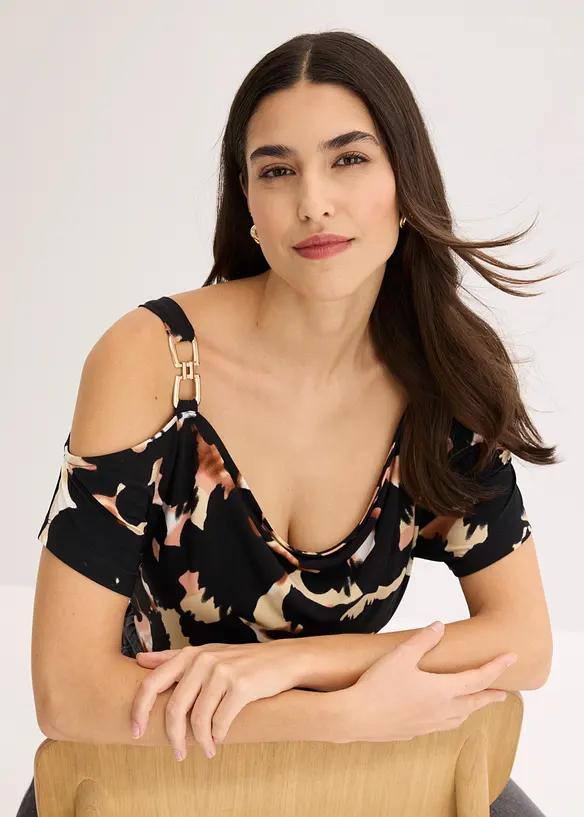 Maglia con cut-out, bonprix