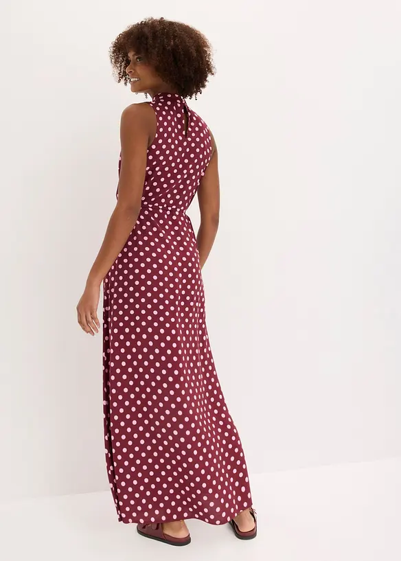 Abito lungo in misto viscosa fluido, bonprix