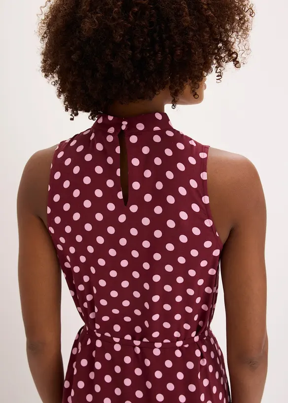 Abito lungo in misto viscosa fluido, bonprix